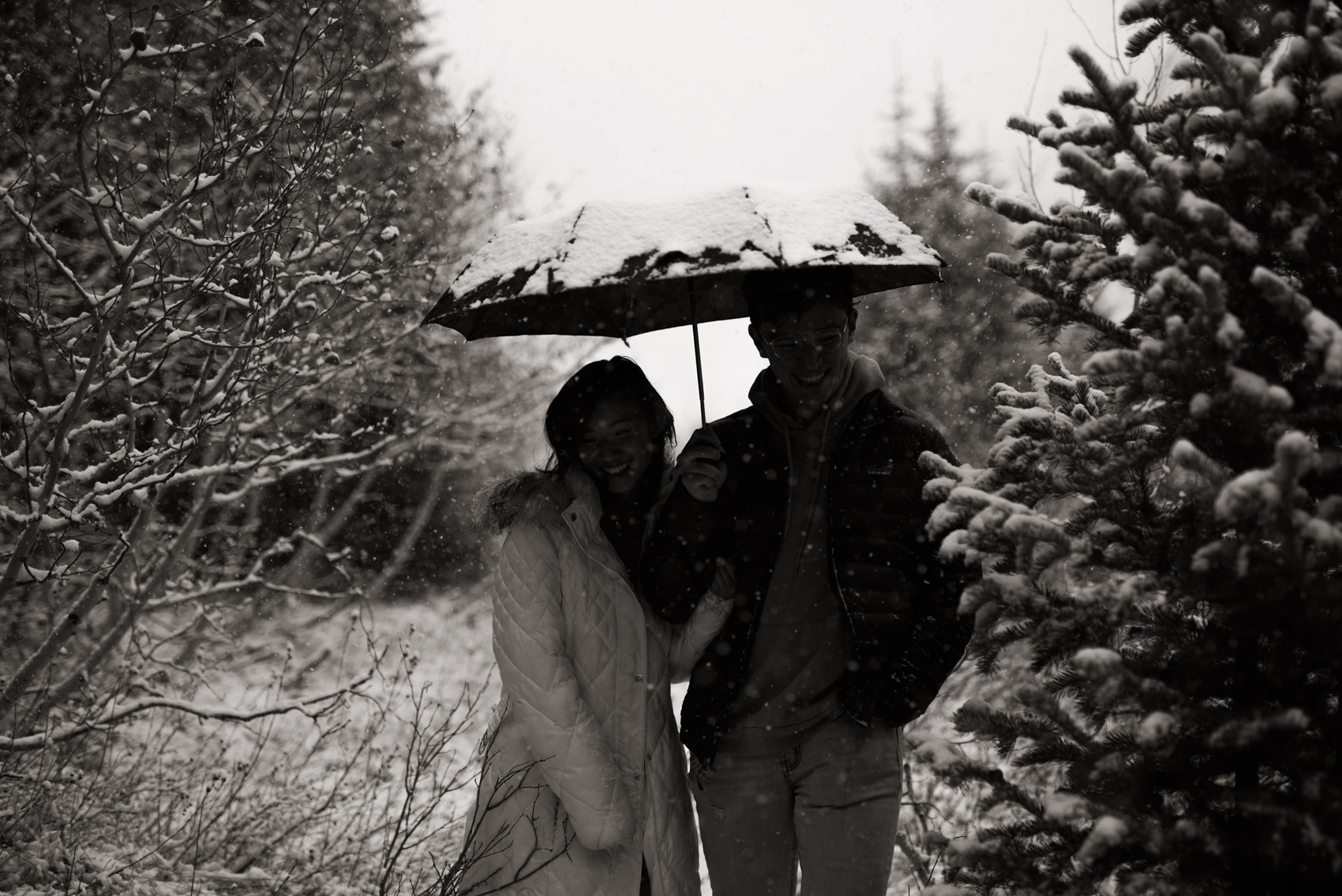 candid engagement photography in utahs mountains