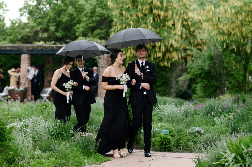 spring wedding at red butte gardens in utah