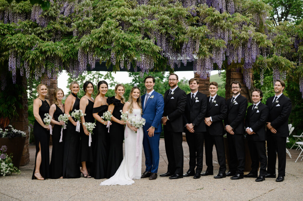 spring wedding at red butte gardens in utah