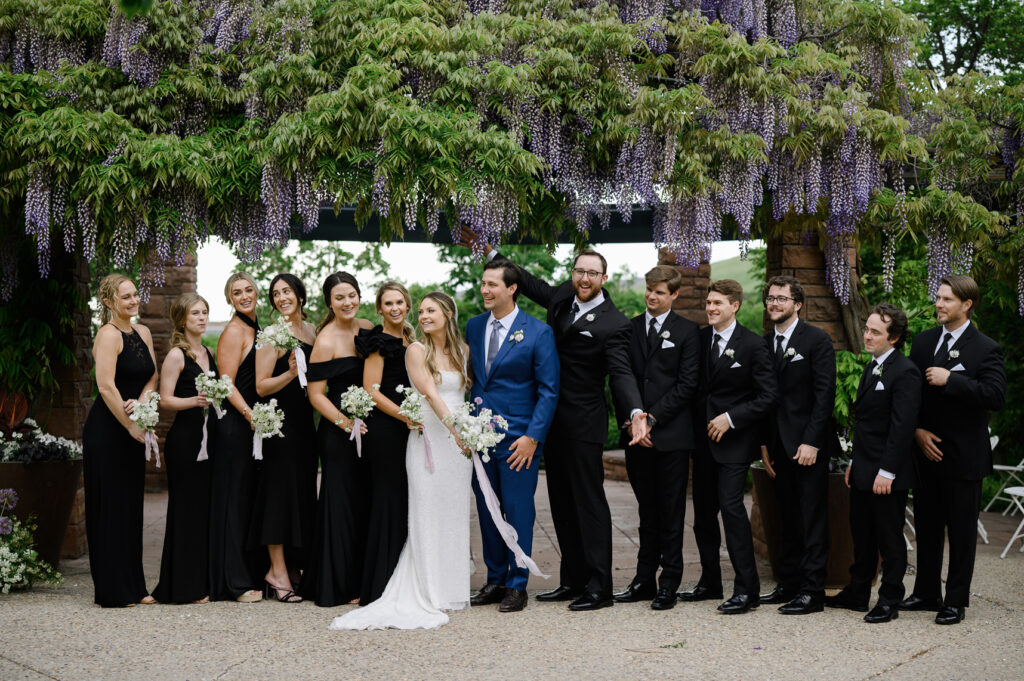 spring wedding at red butte gardens in utah