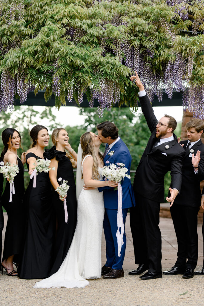 spring wedding at red butte gardens in utah