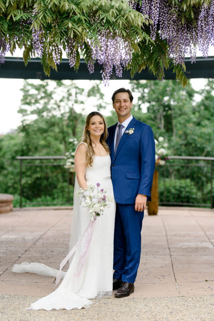 spring wedding at red butte gardens in utah