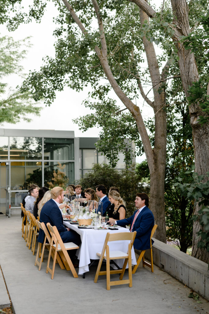 spring wedding at red butte gardens in utah