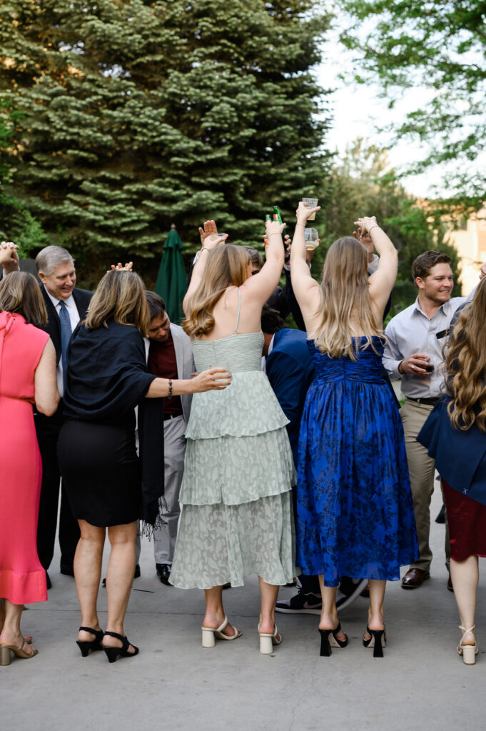 spring wedding at red butte gardens in utah