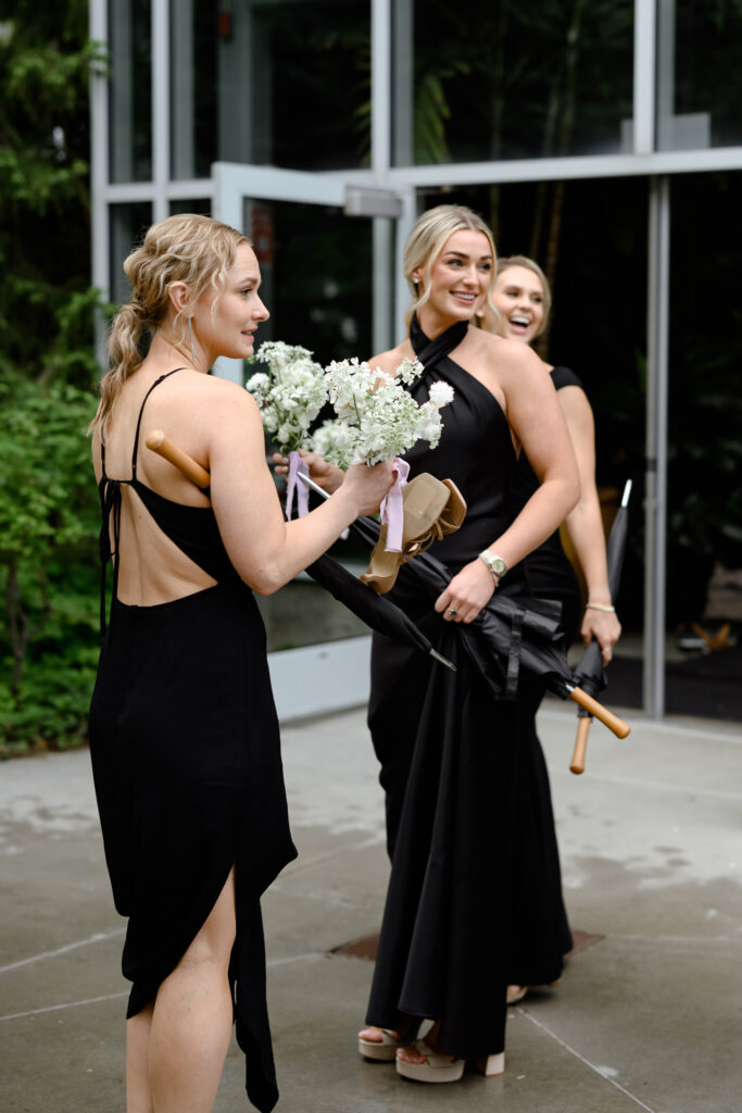 bridesmaids at red butte gardens