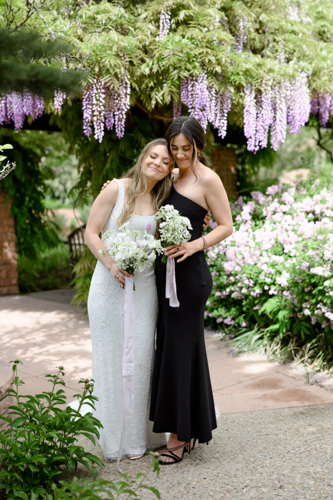 wedding party at red butte gardens