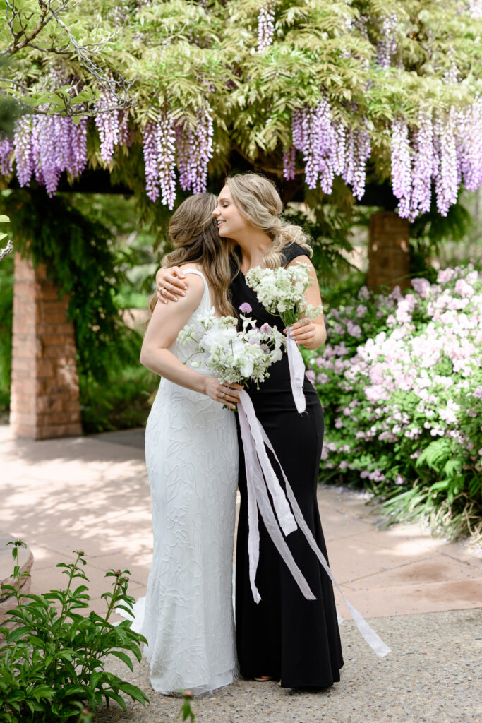 wedding party at red butte gardens