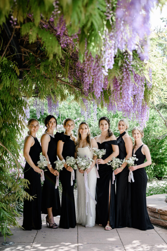 spring wedding at red butte gardens in utah