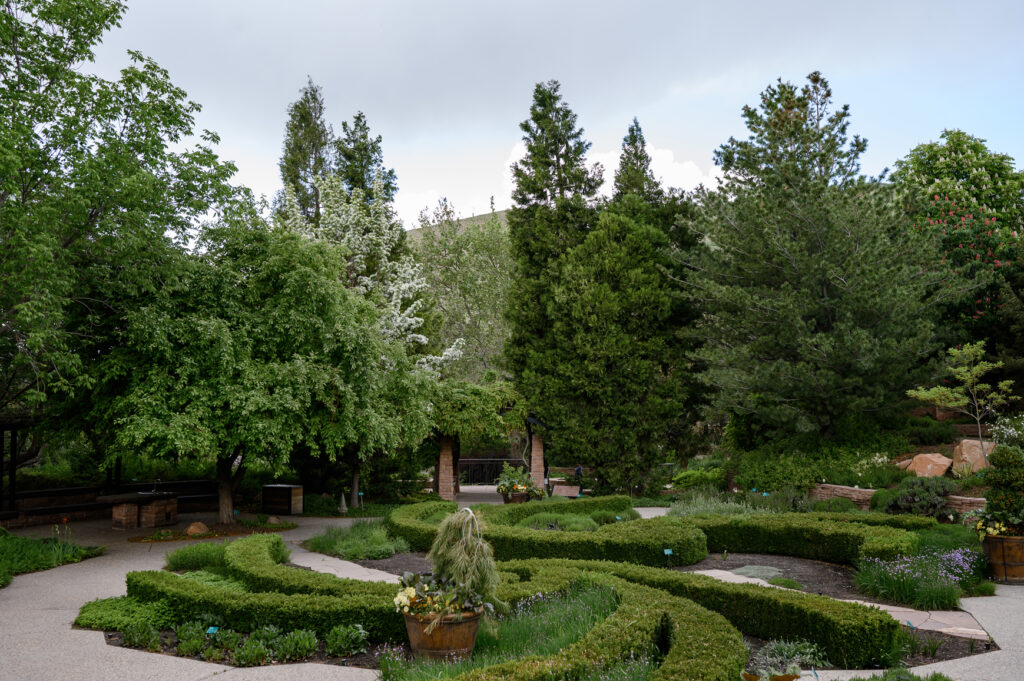 fragrance garden at red butte gardens