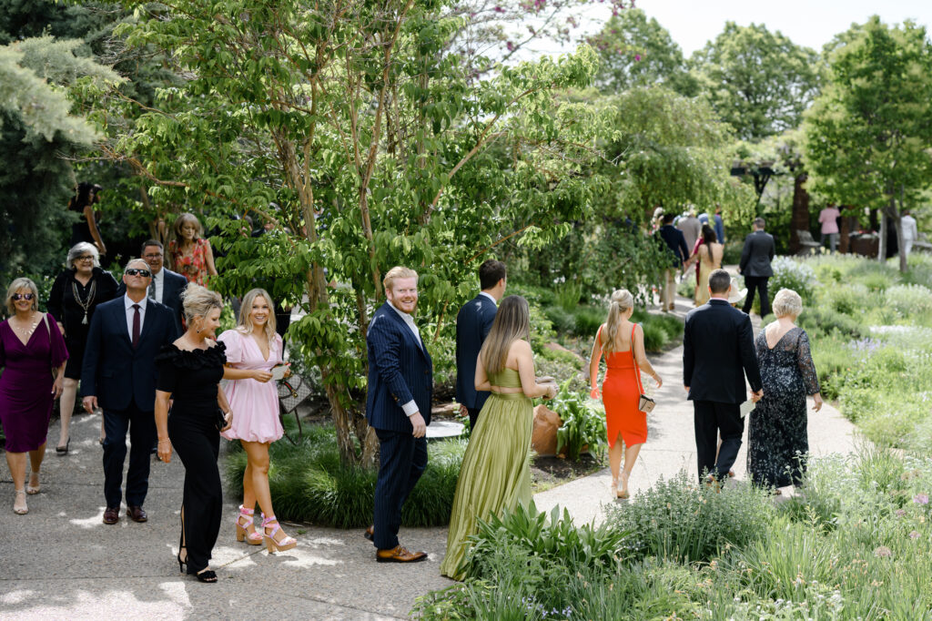 spring wedding at red butte gardens in utah