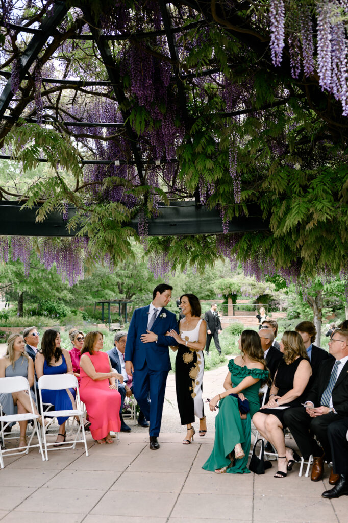 spring wedding at red butte gardens in utah