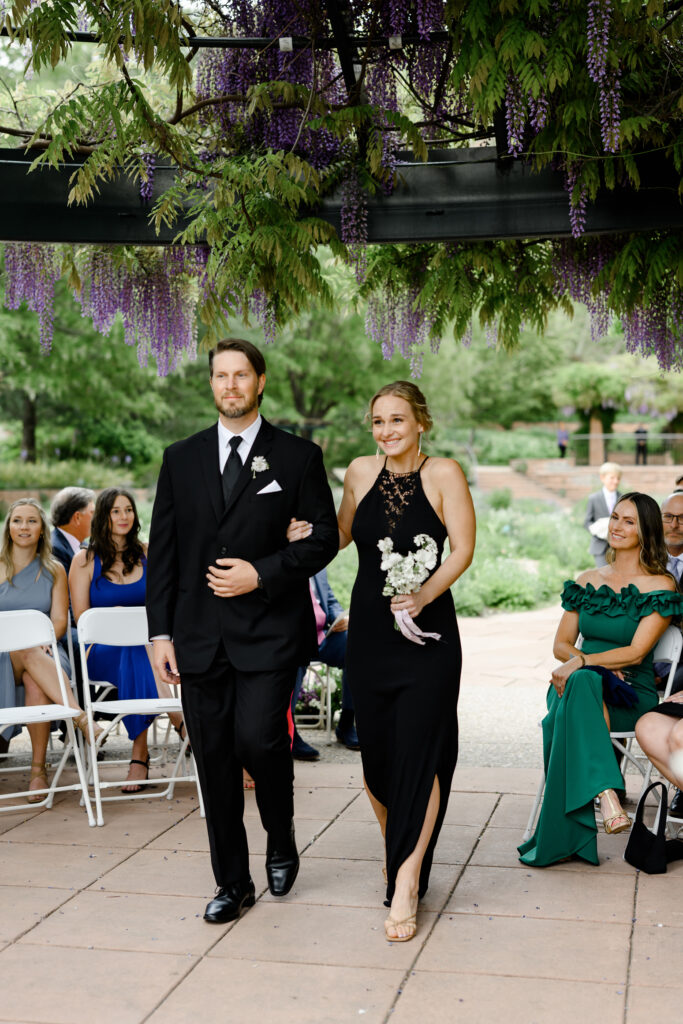 spring wedding at red butte gardens in utah