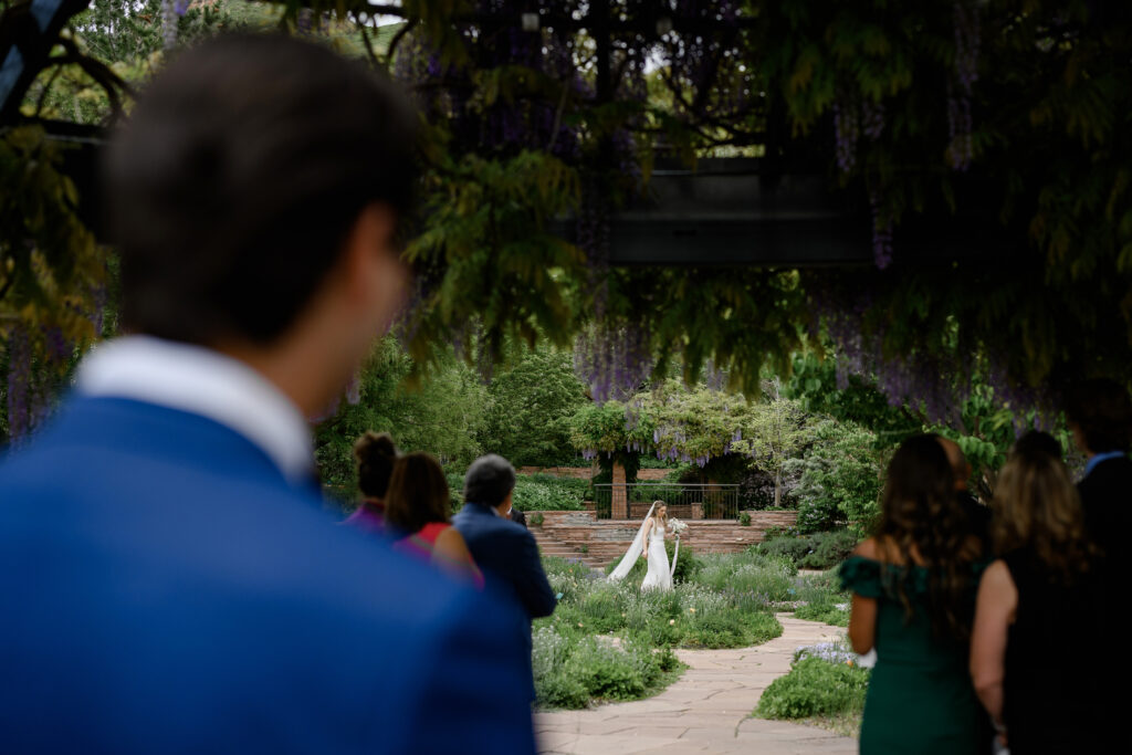 spring wedding at red butte gardens in utah