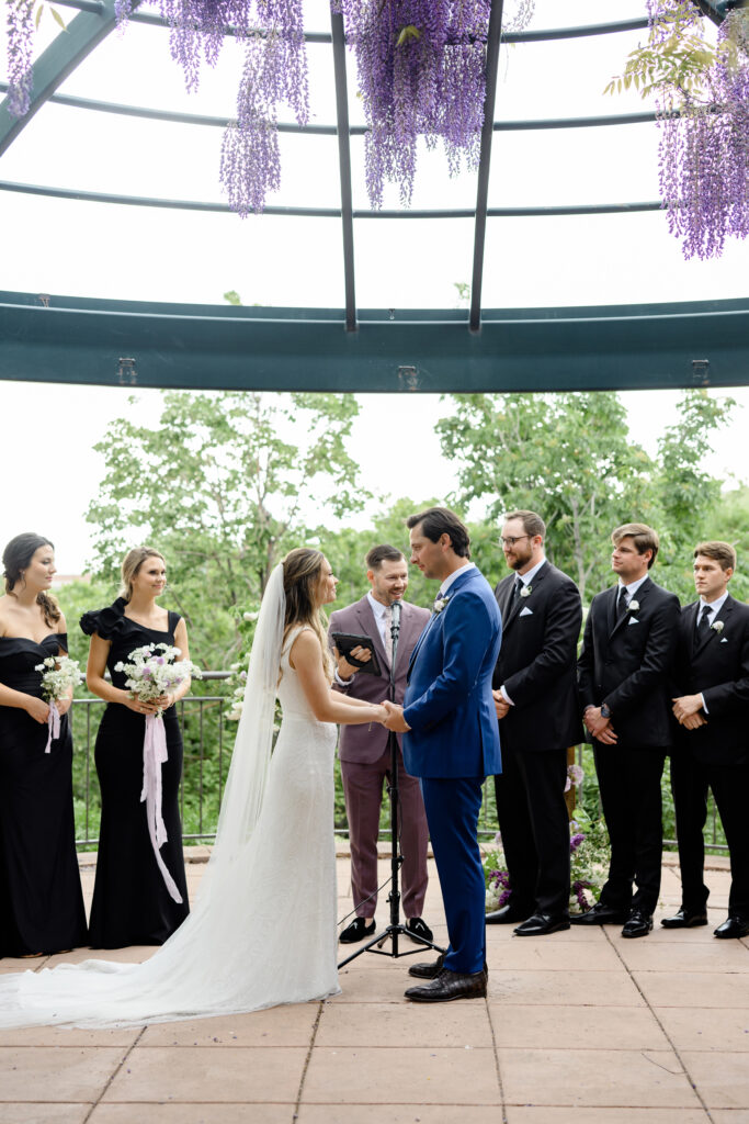 spring wedding at red butte gardens in utah