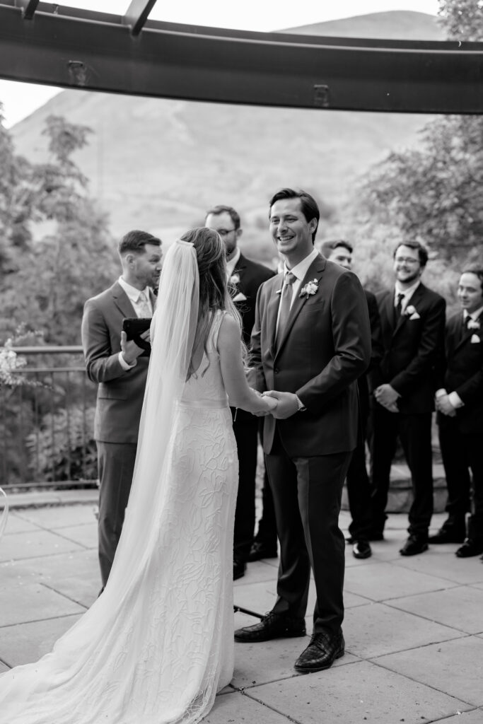 spring wedding at red butte gardens in utah