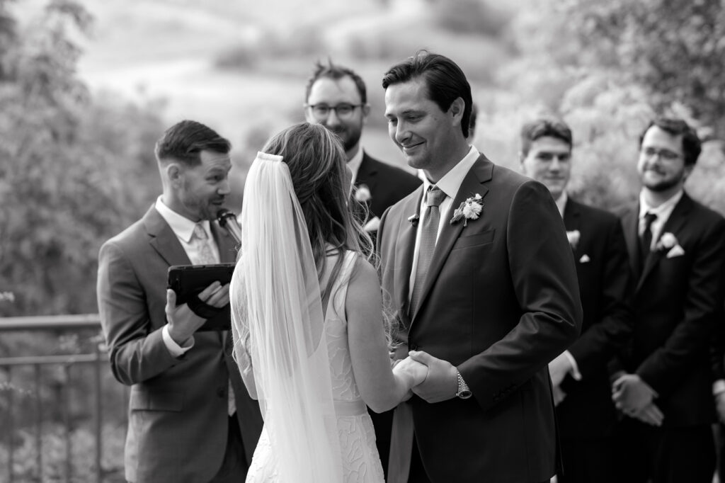 spring wedding at red butte gardens in utah