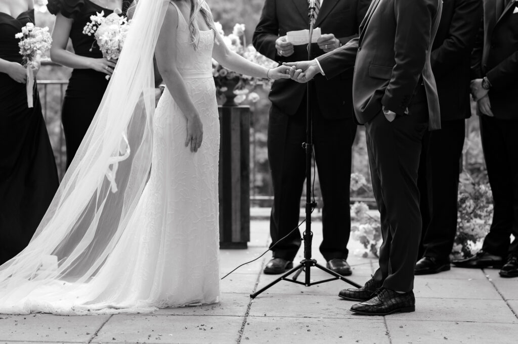 spring wedding at red butte gardens in utah