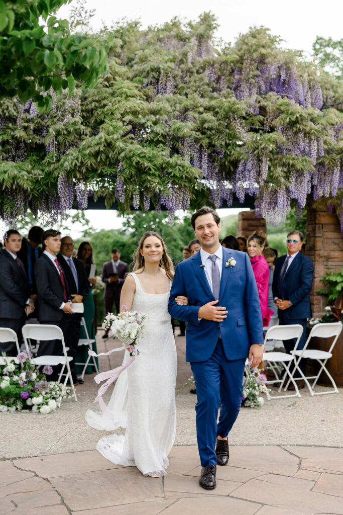 spring wedding at red butte gardens in utah